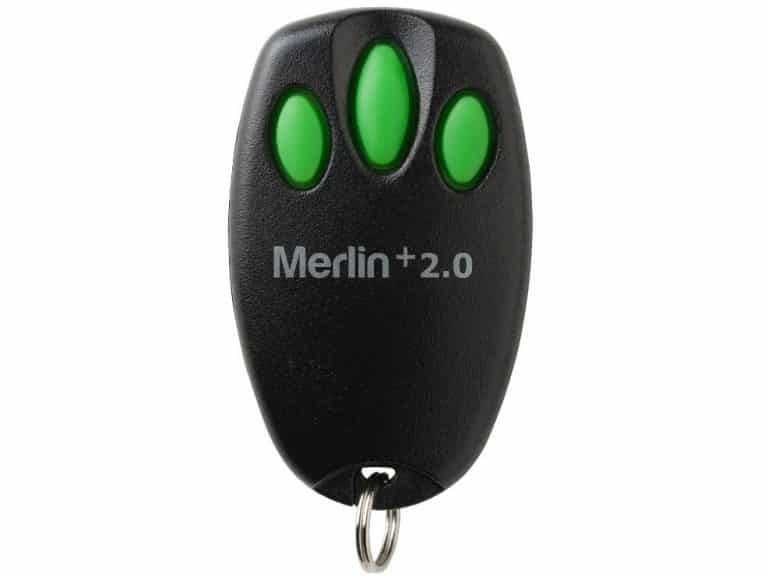 Three Button Mini Merlin Garage Door Remote Control